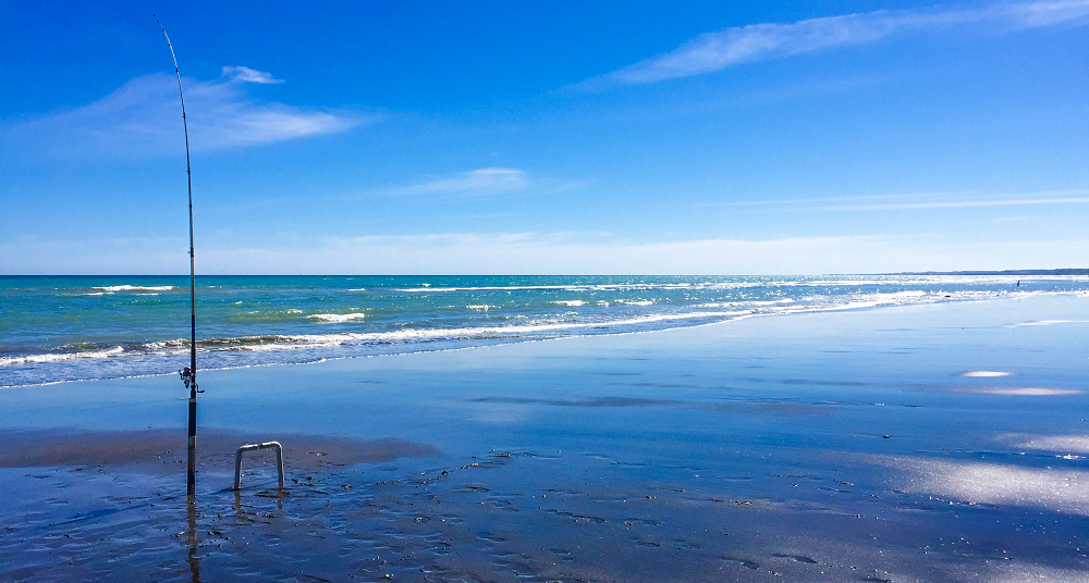 Kai Iwi Beach at low tide